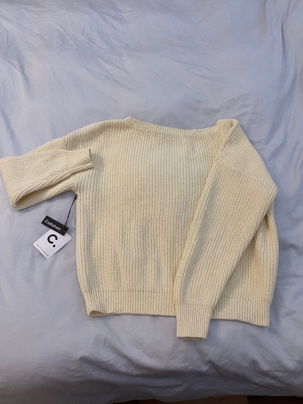 Callahan, The Off Shoulder - Creme, NWT, Size Small